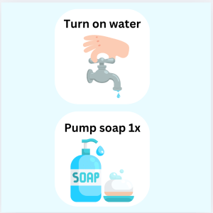 Handwashing Visual Steps | Digital Download for Kids, Autism, ABA, Classroom & Home Use